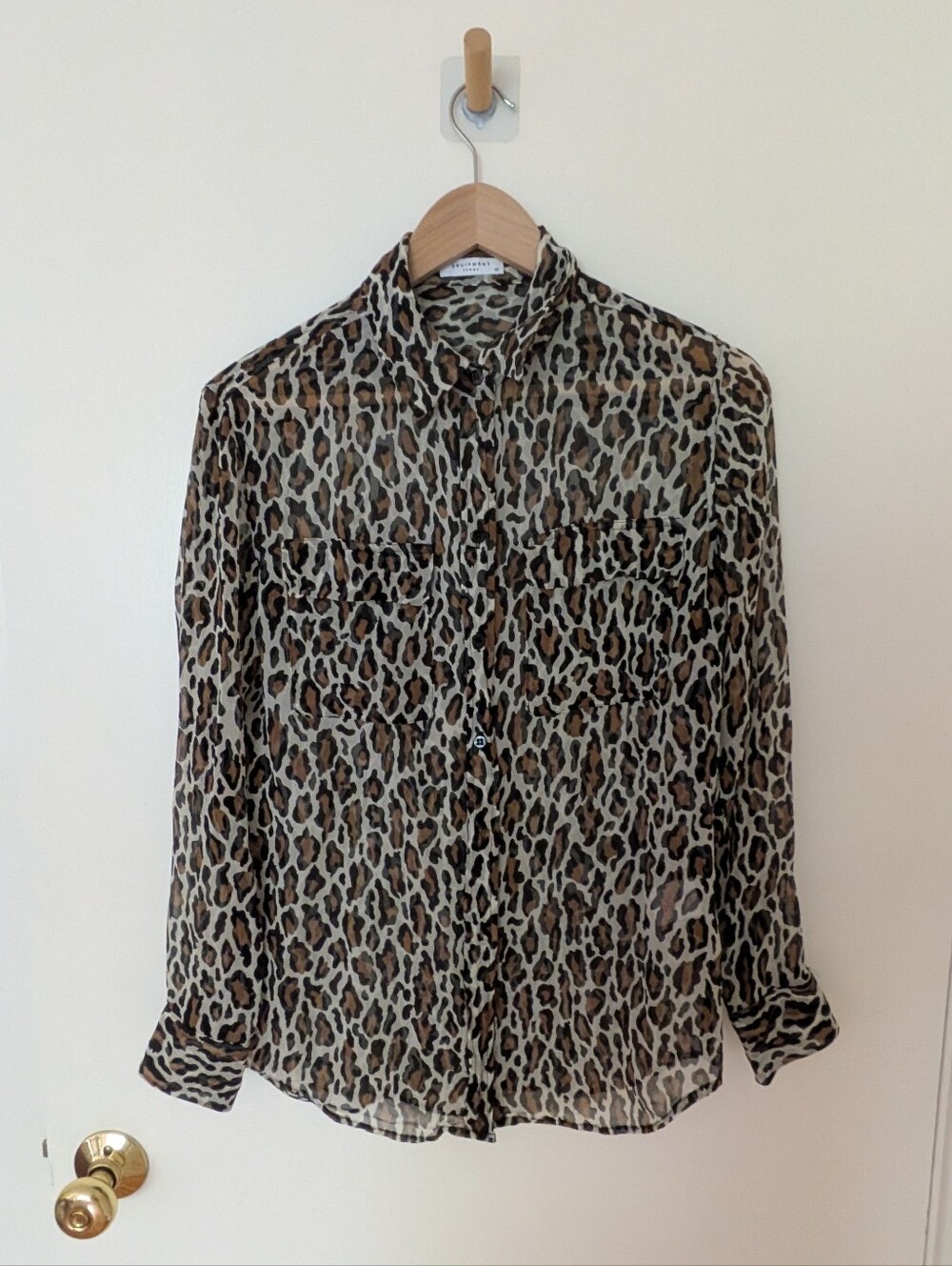 Equipment Silk Blouse